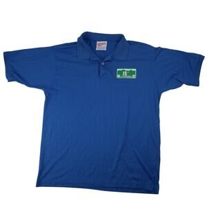Vintage Mac Apple Computers ISO Colorado Rainbow Apple logo Polo Shirt